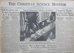 11-November 29, 1945 WWII Original Int. Newspaper - NUREMBERG TRIALS RADAR B-17 - Picture 1 of 5