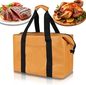 Grilldecke zum Ausruhen von Fleisch, erweiterte Kapazität isolierte Fleischauflage Tasche für S - Bild 1 von 7
