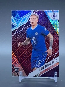 2022-23 Panini Chronicles Phoenix Purple Mojo #249 ENZO FERNANDEZ Chelsea RC - Picture 1 of 2