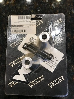 Nuevas bases deslizantes de marco de aluminio Vortex FS405 para Kawasaki ZX10R 2004-05 Foto 1 de 2