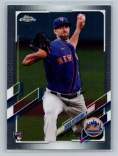 2021 Topps Chrome David Peterson ROOKIE CARD #133 - New York Mets