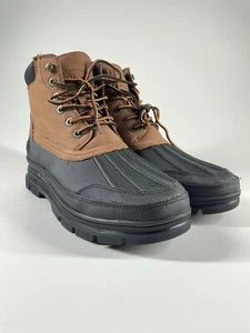 NEU Herren G.H. Bass Duck Stiefel BRAUN LEDER SCHWARZ🔥🔥GR. 9,5 SPAREN💴💰 - Bild 1 von 3