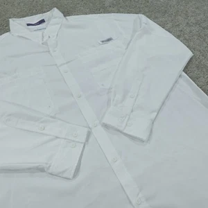 Columbia PFG Shirt Mens 3XLT Button Down Performance Fishing Tamiami Roll Up - Picture 1 of 12