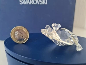 SWAROVSKI CRISTAL PRÍNCIPE RANA 'OJOS CLAROS' SIN CAJA (RARO) - Imagen 1 de 3