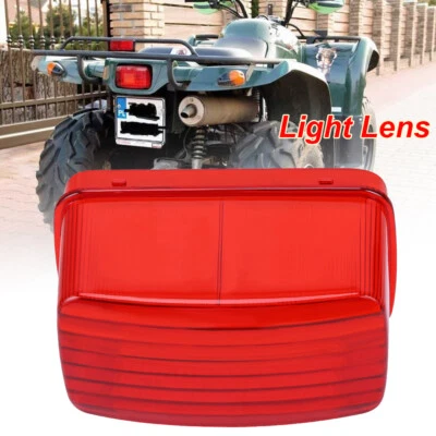 Cubierta de lente de luz trasera roja EE. UU. para Yamaha Grizzly Big Bear Bruin Wolverine Viking Foto 1 de 4