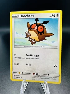 Pokemon TCG - Hoothoot 106/147 - Burning Shadows 2017 - Picture 1 of 2