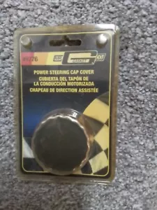 Mr. Gasket 9776 Chrome Power Steering Cap Cover - Picture 1 of 3