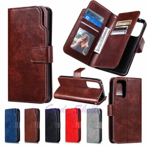 For Samsung A12 A32 A52s A23 A33 A53 A73 Wallet Card Holder Leather Case Cover - Picture 1 of 38