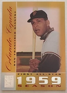 2003 Topps Tribute GOLD ORLANDO CEPEDA #/59 Card San Francisco Giants SP HOF - Picture 1 of 2