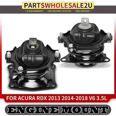 Montaje de motor delantero y trasero 2 piezas con sensor para Acura RDX 2013 2014-2018 3,5 L Foto 1 de 4