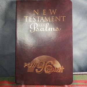 New Testament & Psalms Pocket Bible 1x3x5 Brown Cover - Bild 1 von 5