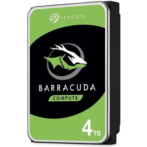 Seagate BarraCuda 4 TB Internal Hard Drive HDD – 3.5 Inch SATA 6 Gb/s 5400 RPM
