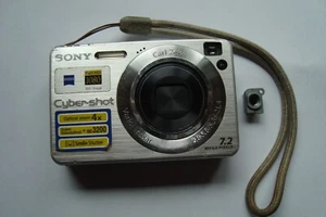 Sony Cyber-shot DSC-W120 Digitalkamera 7.2 Megapixel, defekt Bastler Ersatzteile - Bild 1 von 4