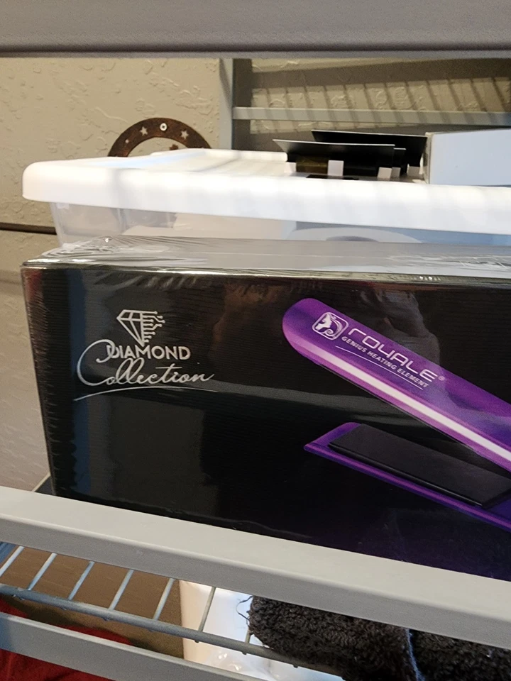 Plancha Royale Diamond Collection Genius Heat Element 🔥NUEVA EN CAJA púrpura Foto 1 de 4