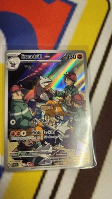 Excadrill 174/162 SV05: Temporal Forces Illustration Rare Pokemon Card - Image 1 of 2