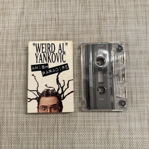 WEIRD AL YANKOVIC Amish Paradise Cassette Single Like New TESTED - Picture 1 of 7