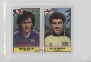 1981 Panini Football Superstars Michel Platini Peter Shilton - Picture 1 of 3