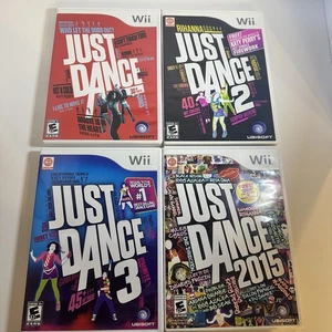Pacchetto giochi Nintendo Wii Just Dance 1, 2, 3, 2015 (completo di scatola) - Foto 1 di 5
