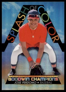 2022 Goodwin Champions Splash Platinum Sky #SCP19 Jose Perdomo 77/99 - Picture 1 of 2