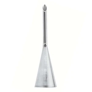Bocchetta Farcitura a Imbuto Ø 6 mm H. 7,5 cm Acciaio PADERNO -  Farcire Dolci - Foto 1 di 5