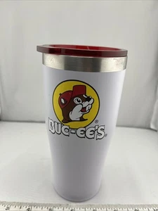 Buc-ees Yukon Outfitters 20 oz. Vaso aislante blanco usado - sin usar - Imagen 1 de 5