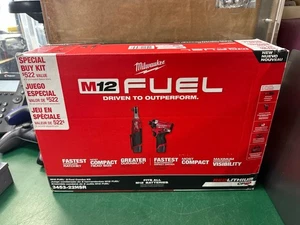 Milwaukee 3453-22HSR M12 2 Werkzeug Combo Kit Ratsche & Schlagschrauber (E10046569) - Bild 1 von 2