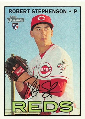 ROBERT STEPHENSON 2016 TOPPS HERITAGE BASEBALL #706 - Image 1 of 2