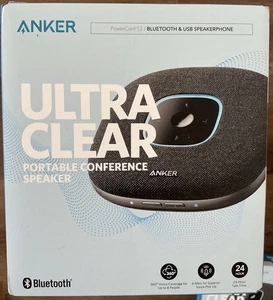 ANKER ultraklare tragbare Konferenz Freisprecheinrichtung A3301Z11 - NEU fabrikversiegelt - Bild 1 von 5