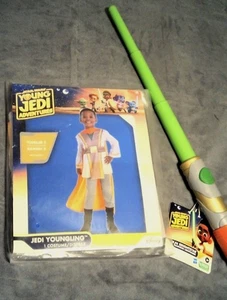 NEU Star Wars Young Jedi Adventures Kostüm & Lichtschwert Disney Größe Kleinkind - Bild 1 von 11