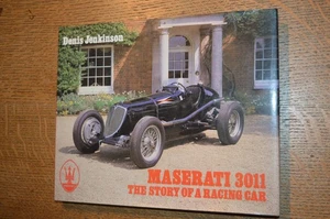 Maserati 3011 The Story of a Racing Car, By Denis Jenkinson, Hardback, 1987 - Picture 1 of 4