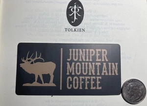Juniper Mountain Coffee Co. AUFKLEBER / AUFKLEBER für Laptop Büro Auto Umkleidekabine - Bild 1 von 1