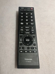 Telecomando TV originale Toshiba CT-90325 55HT1U 55S41U 55SL412U 65HT2U 46G310U 46SL41 - Foto 1 di 4