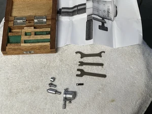 MITUTOYO INSIDE MICROMETER SET 141-102, 1"-2" RANGE, SELDOM USED - Picture 1 of 12
