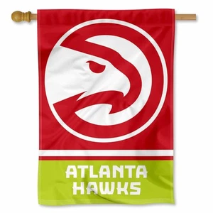 NBA Atlanta Hawks House Flag and Banner - Picture 1 of 5