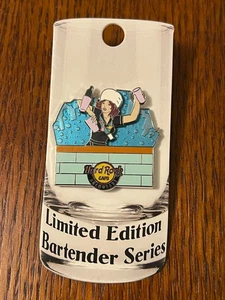 Hard Rock Cafe Anchorage Bartender Series Girl Pin LE 100 - Bild 1 von 1