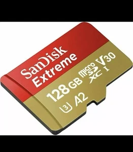 SanDisk Extreme 128GB 160MB/S Class 10 Micro SD MicroSDXC U3 Memory Card SDSQXA1 - Photo 1 sur 1