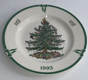 Spode Christmas Tree 1993 Collector Plate England - Picture 1 of 8