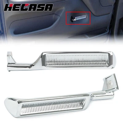 For F-150 F-250 F-350 Bronco 1987-1996 Chrome Inside Door Handles Pair LH RH Set Foto 1 de 4