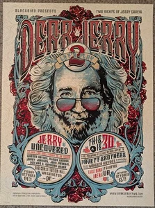Dear Jerry: Let's Play Concert Poster Washington, DC - Oct 14/15, 2016 #419/1986 - Picture 1 of 5