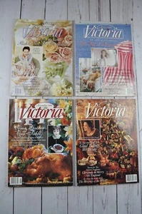 Victoria Magazine 1994 Lot of 4 Issues Vintage Romantic Home & Garden - Picture 1 of 6