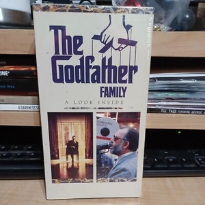 THE GODFATHER FAMILY "A Look Inside" DOCUMENTARY VHS (1991) NEW sealed! Rare OOP - Picture 1 of 7