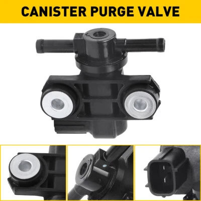 Vapor Canister Purge Valve Solenoid for 2005-2008 HONDA PILOT ACURA RL 12581985 - Image 1 of 4