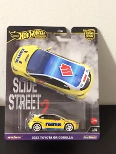 2023 Toyota GR Corolla * 2024 Hot Wheels Slide Street 2 Car Culture Case H Y56 - Picture 1 of 1