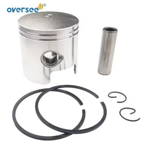 For Tohatsu Nissan Mercury 25HP 30HP Outboard 346-00001-0 Piston Set & Rings - Picture 1 of 4