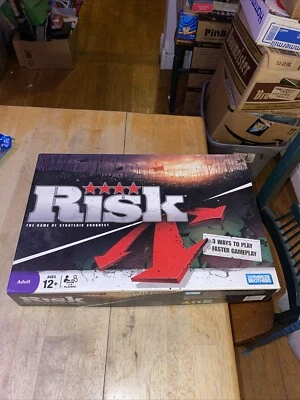 Risk The Game of Strategic Conquest 2008 Parker Brothers Complete - Image 1 of 2