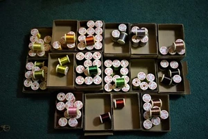 1 Spool, Danville's ACETATE Floss, 300 Denier Thread for Fly Tying - Picture 1 of 14