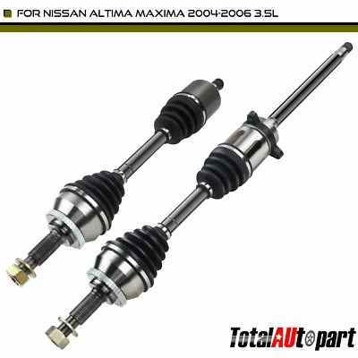 2pcs CV Axle Assembly for Nissan Altima Maxima 2004-2006 V6 3.5L Front  LH & RH - Image 1 of 4