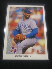 2012 Leaf Memories 90 Leaf Buyback Silver Baseball Card #442 Jeff Russell 16/20