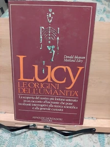 LUCY le origini dell'umanita' , D. JOHANSON , M. EDEY , MONDADORI - Foto 1 di 1