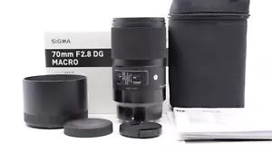 Sigma 70mm F2.8 DG Macro Art - Sony E Mount - Objektiv OVP - Händler - Bild 1 von 16